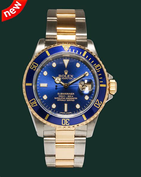 rolex submariner acciaio e oro anno 2010|rolex sottomarino prezzo.